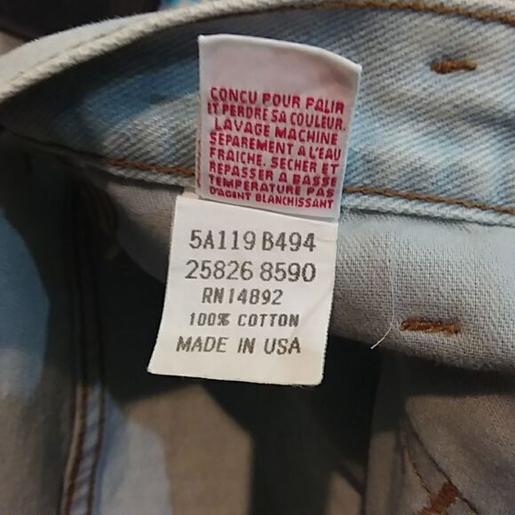 VTG 1990s Girbaud Stonewashed Jeans Sz 14 Boys NWT - Picture 6 of 6